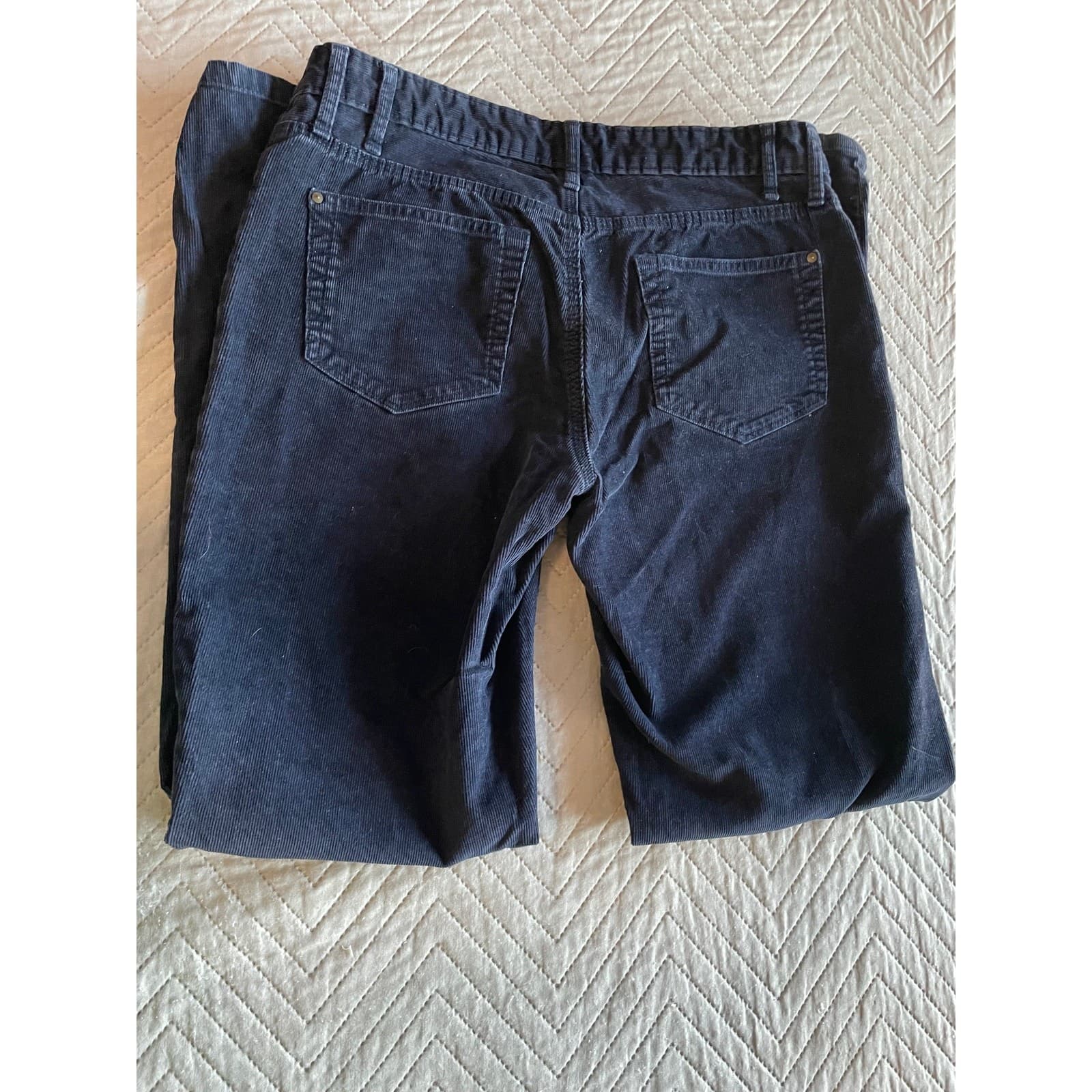 Eddie Bauer Womens Black Corduroy Size 2 - Thumbnail 2
