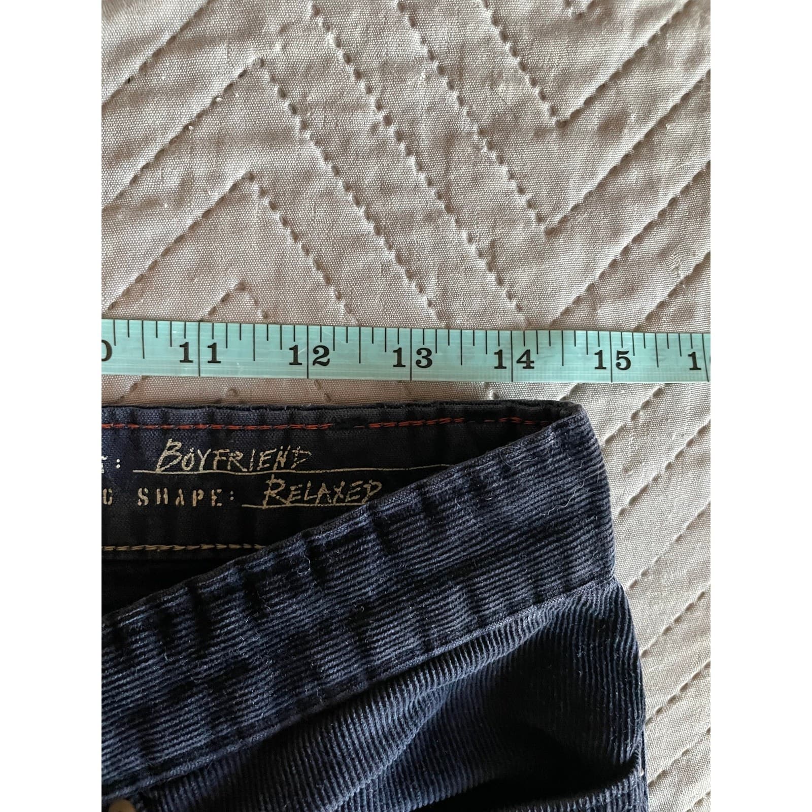 Eddie Bauer Womens Black Corduroy Size 2 - Thumbnail 8