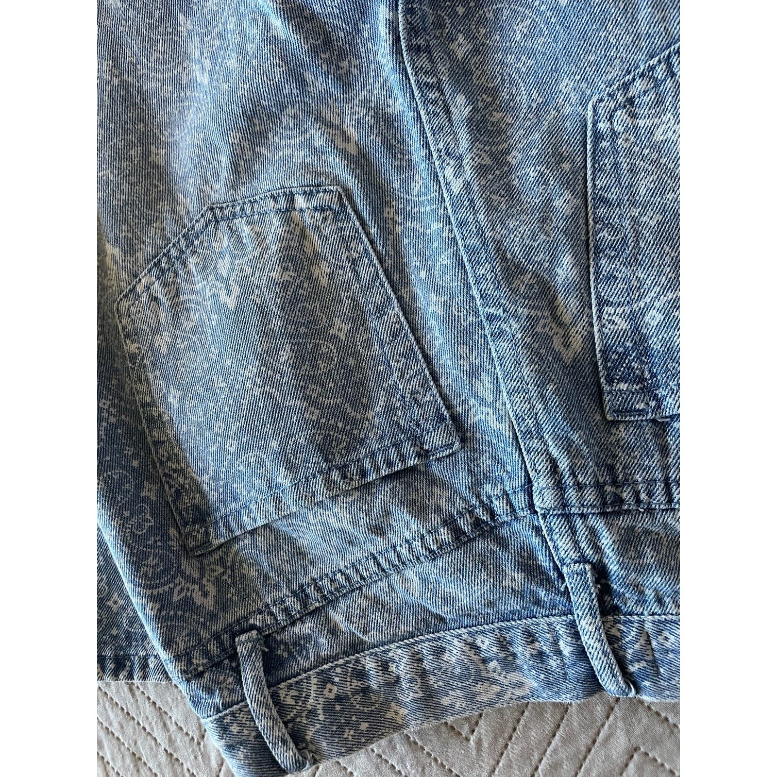 Simple Society Womens Paisley Jeans Size 5 - Thumbnail 11