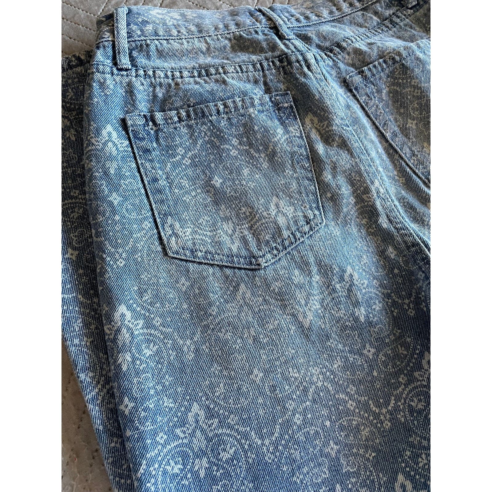 Simple Society Womens Paisley Jeans Size 5 - Thumbnail 10