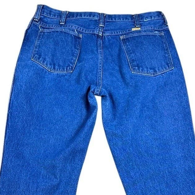 Rustler Womens Blue Denim Bootcut Jeans Size 36x30 - Thumbnail 4