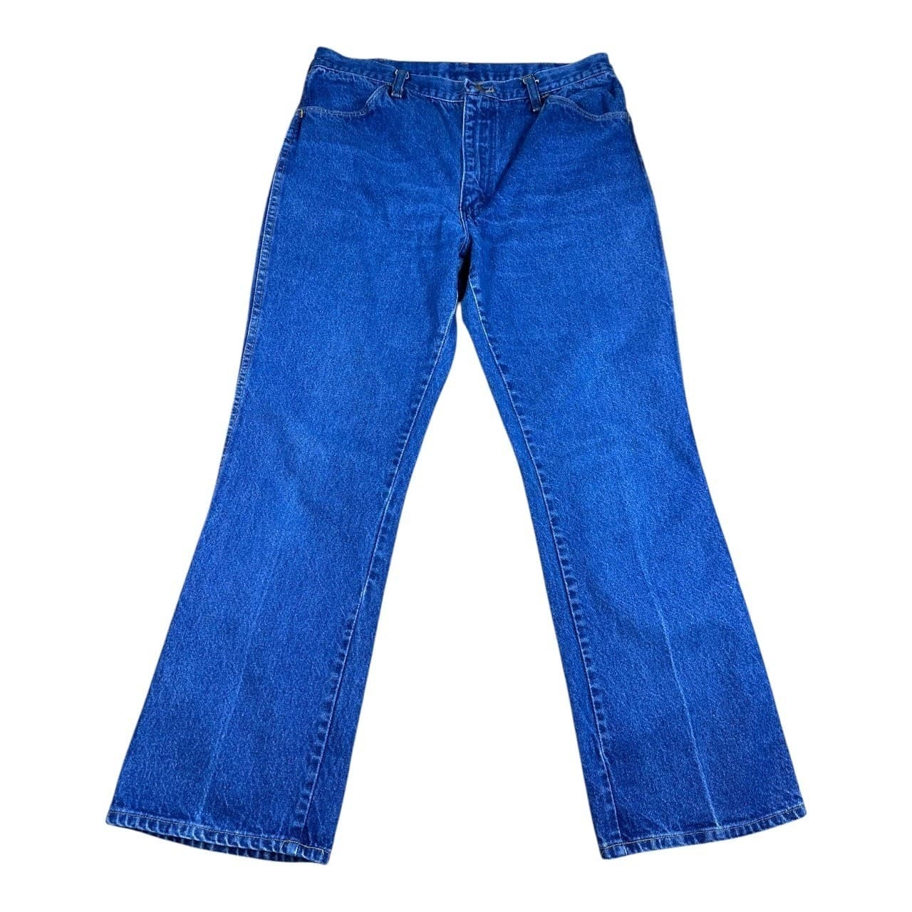 Rustler Womens Blue Denim Bootcut Jeans Size 36x30 - Thumbnail 2