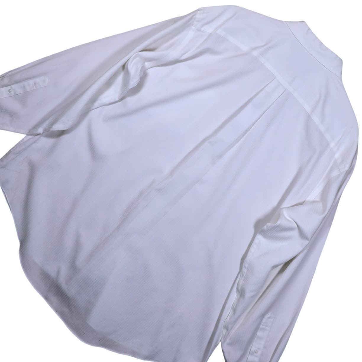 Roberto Villini Mens XXL 18 34-35 Non Iron 100% Cotton Dress Shirt - Thumbnail 4