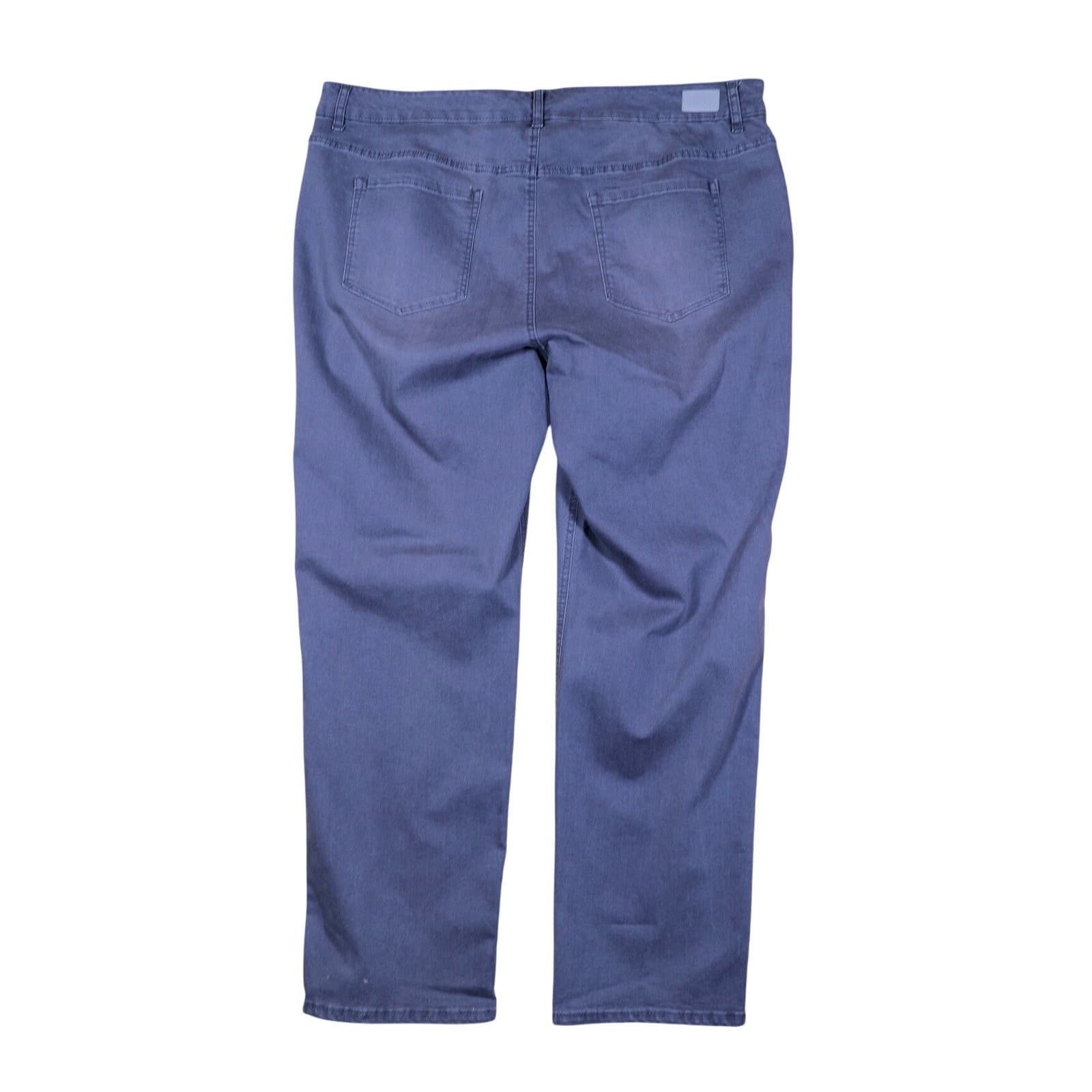 Jones New York Lexington Straight Leg Jeans Womens Size 22W Blue Denim - Thumbnail 2