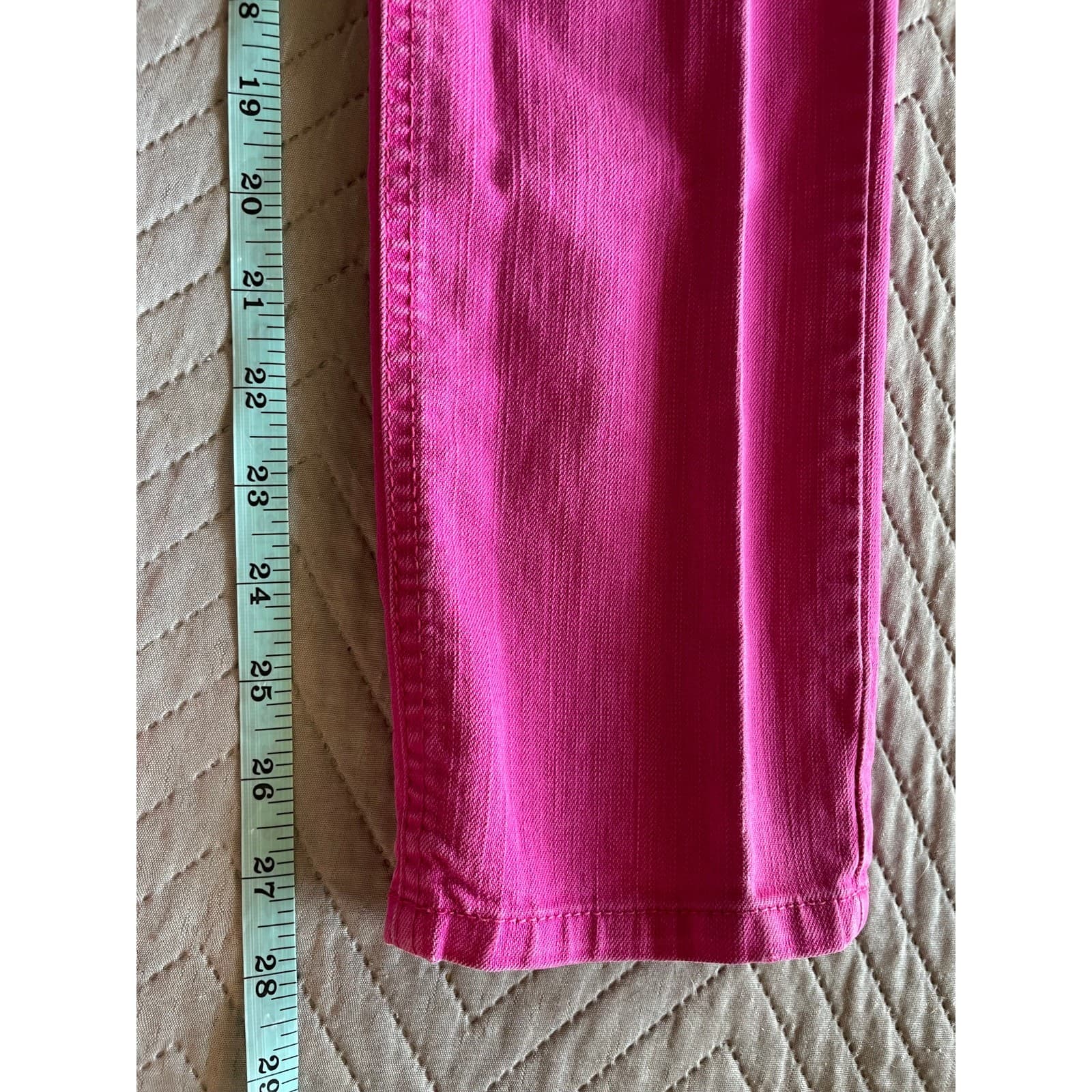City Streets Womens Hot Pink Pants Size 9 - Thumbnail 7
