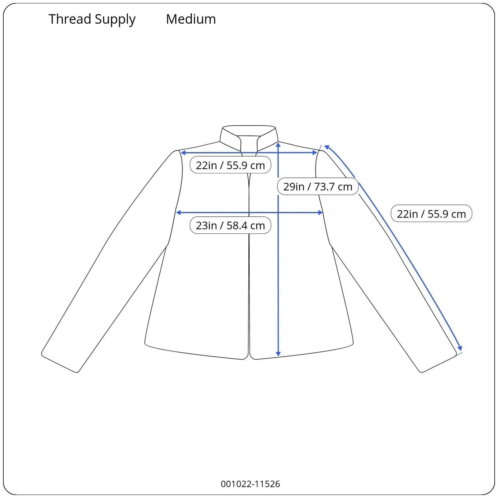 Thread Supply Men's Wool Blend Shacket Oversized Button Up Shirt Jacket Size M - Thumbnail 8