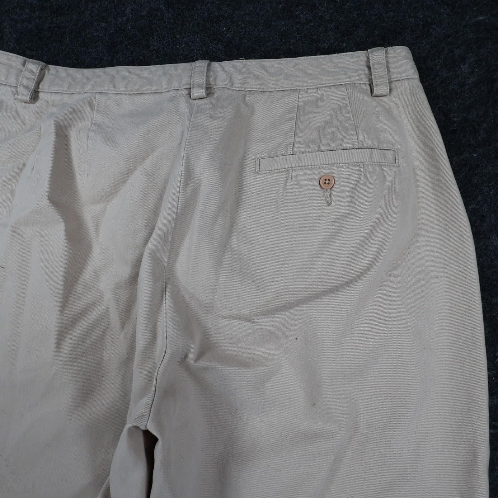 Eddie Bauer Chino Pants Womens 10 Tan 100% Cotton Straight Leg Classic Khaki - Thumbnail 11