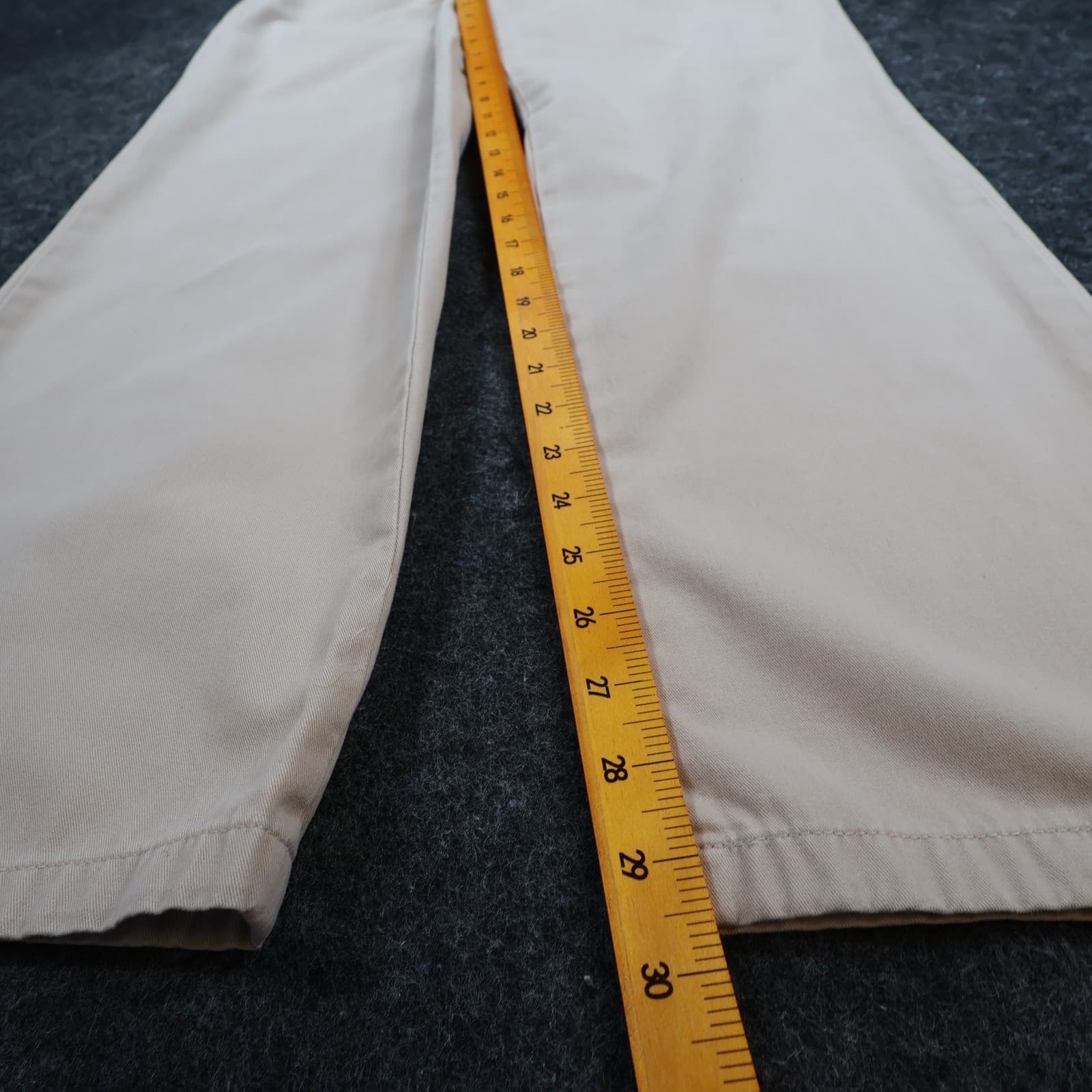 Eddie Bauer Chino Pants Womens 10 Tan 100% Cotton Straight Leg Classic Khaki - Thumbnail 4