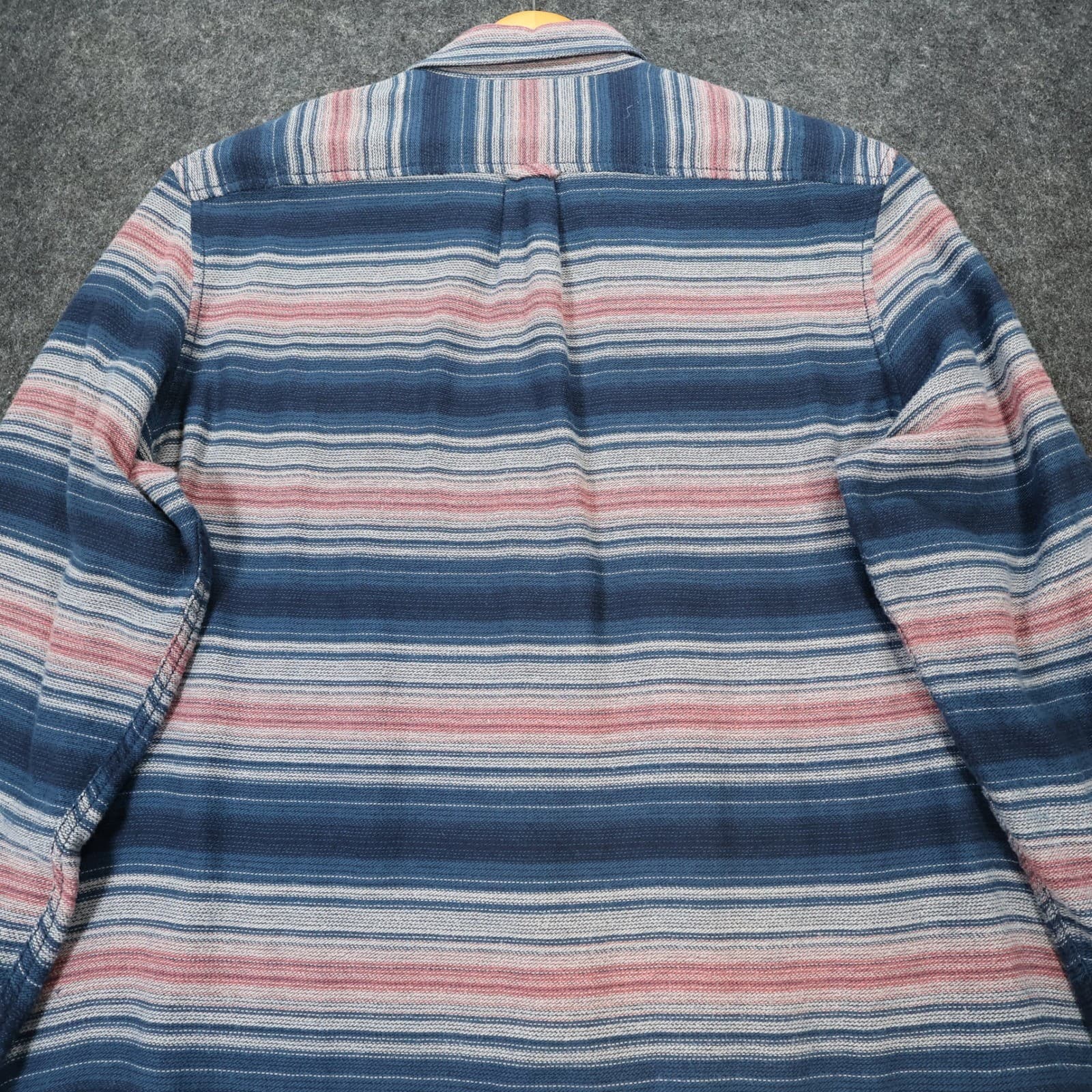 Original Penguin Button Down Shirt Mens XXL Blue Excellent Heritage Slim Fit - Thumbnail 9