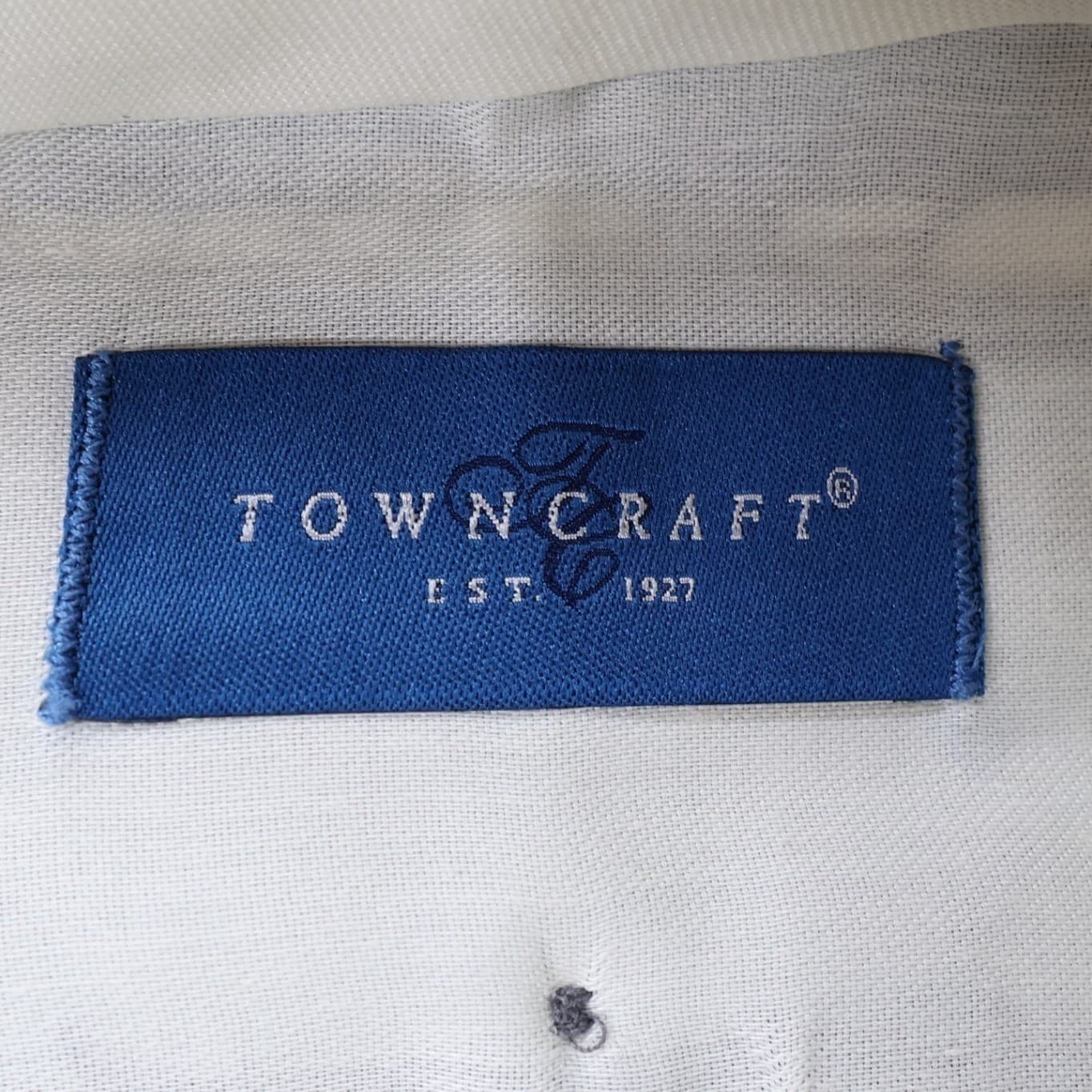 Towncraft Dress Pants Mens 44x34 Grey Excellent Pleated Front Classic Fit - Thumbnail 8