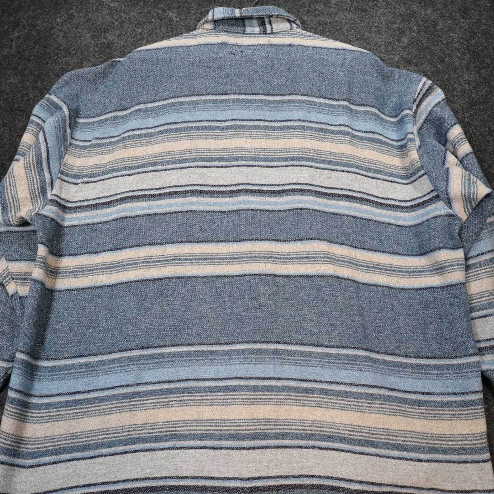 Comfort Outfitter Button Up Shirt Mens XL Blue Excellent Long Sleeve Cotton - Thumbnail 10