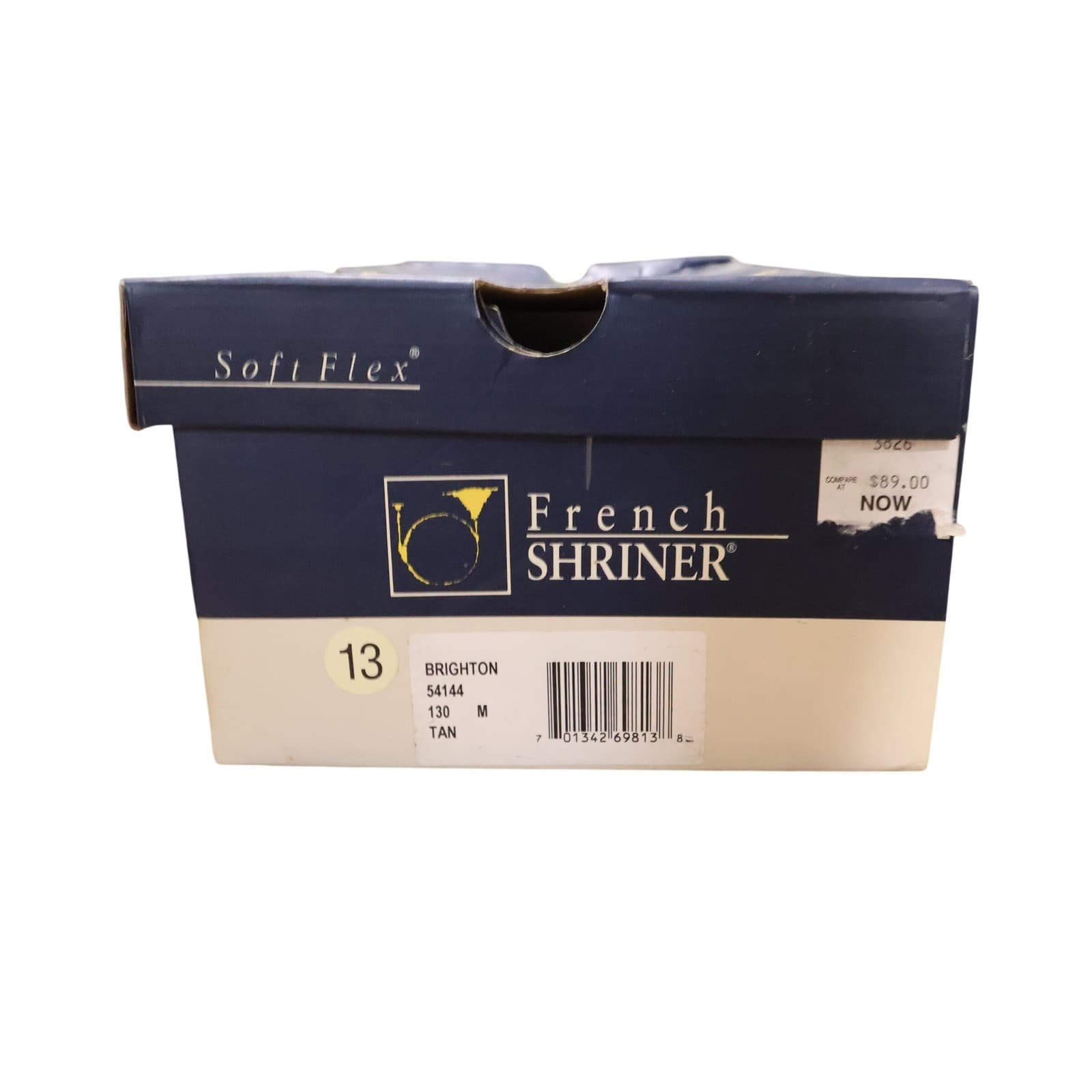 French Shriner Brighton Tassel Loafers Mens 13 Tan Excellent Leather Kiltie - Thumbnail 7