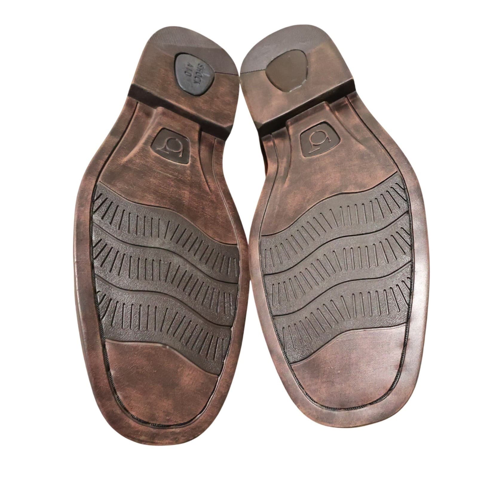 French Shriner Brighton Tassel Loafers Mens 13 Tan Excellent Leather Kiltie - Thumbnail 6
