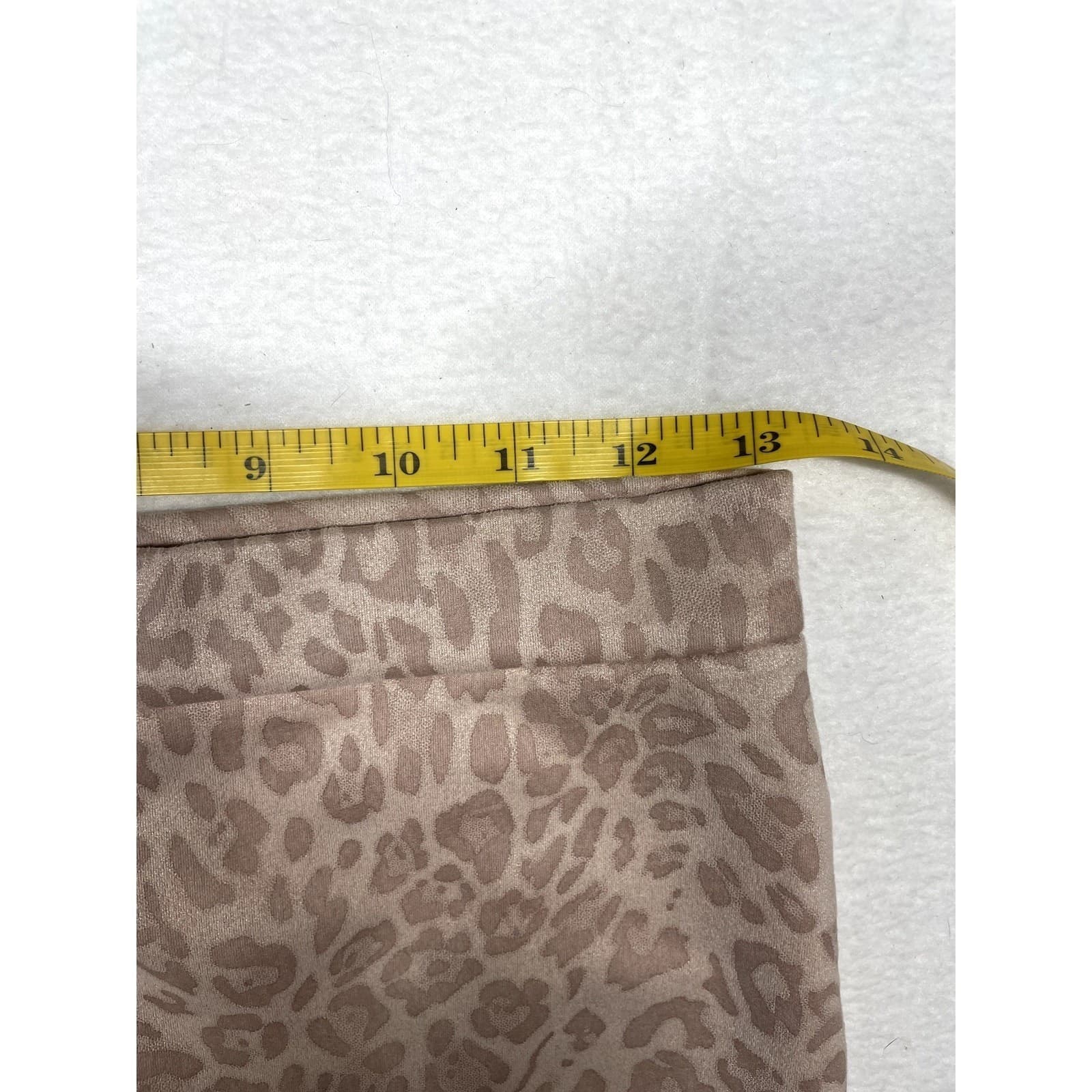 Windsor Women's Small Light Mauve Cheetah Print Mini Skirt | Fitted Stretch - Thumbnail 7