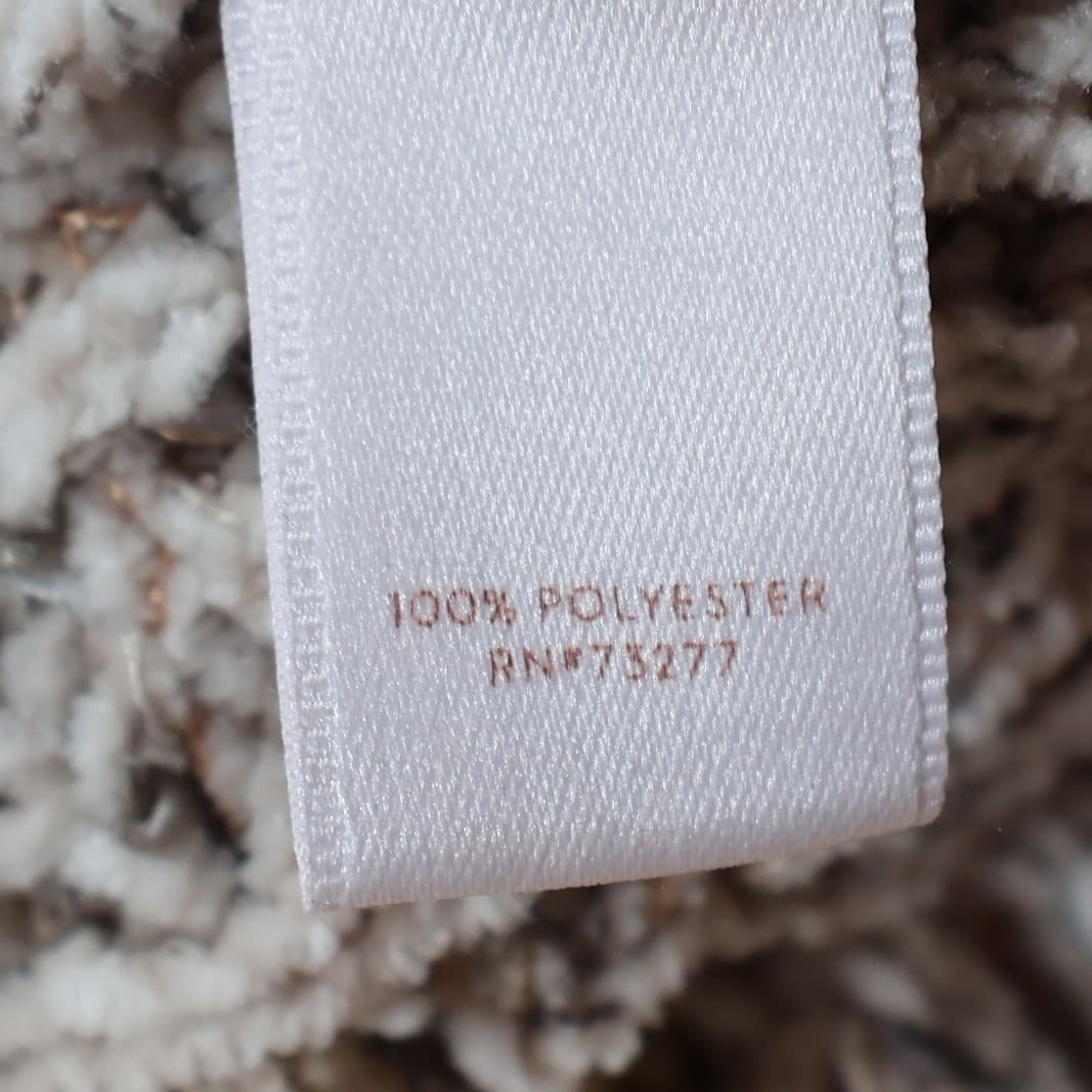 LC Lauren Conrad Sweater Womens XXL Beige Polyester Relaxed Bell Sleeve Textured - Thumbnail 8