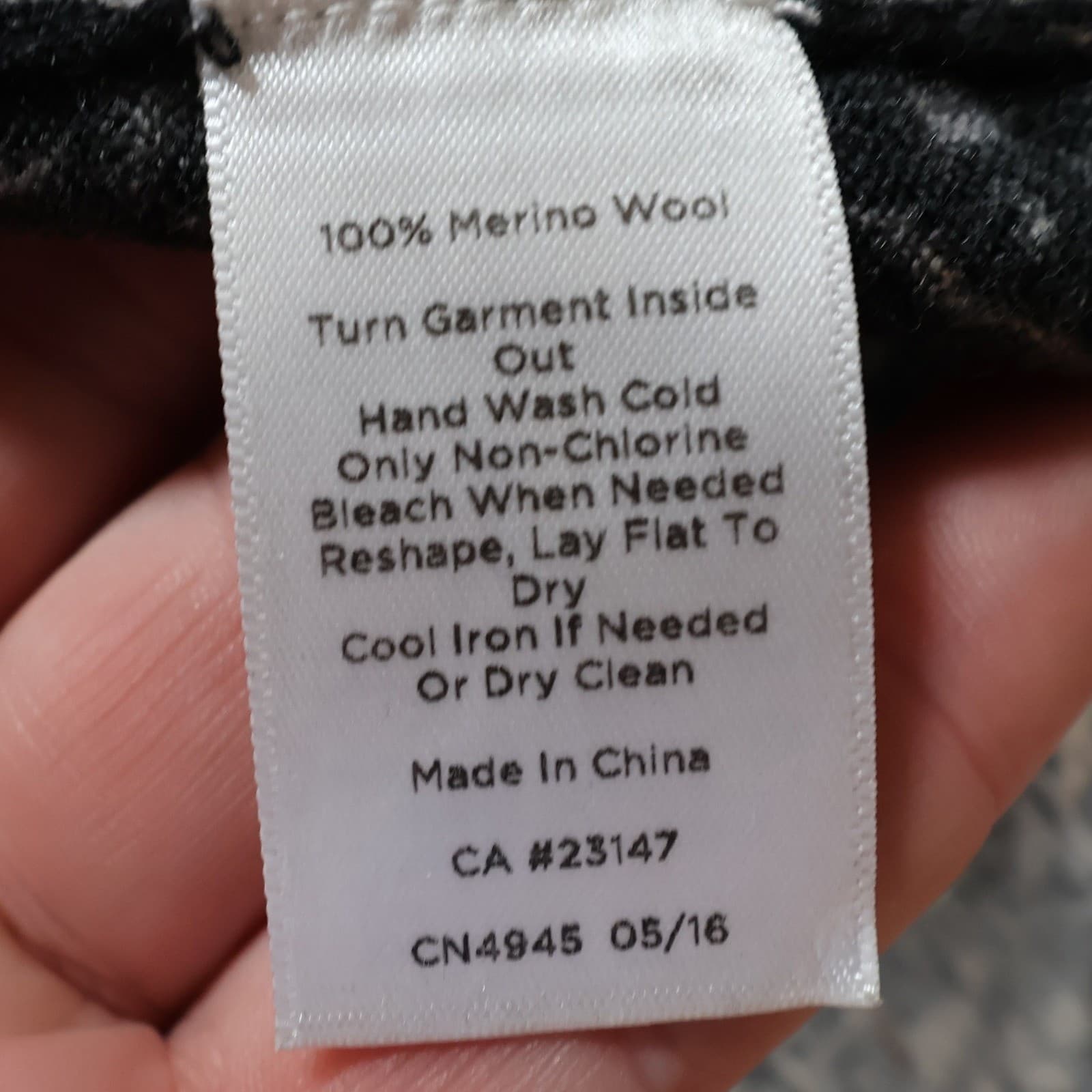 Talbots 3X Black Merino Wool Medallion Print Relaxed Sweater - Thumbnail 8