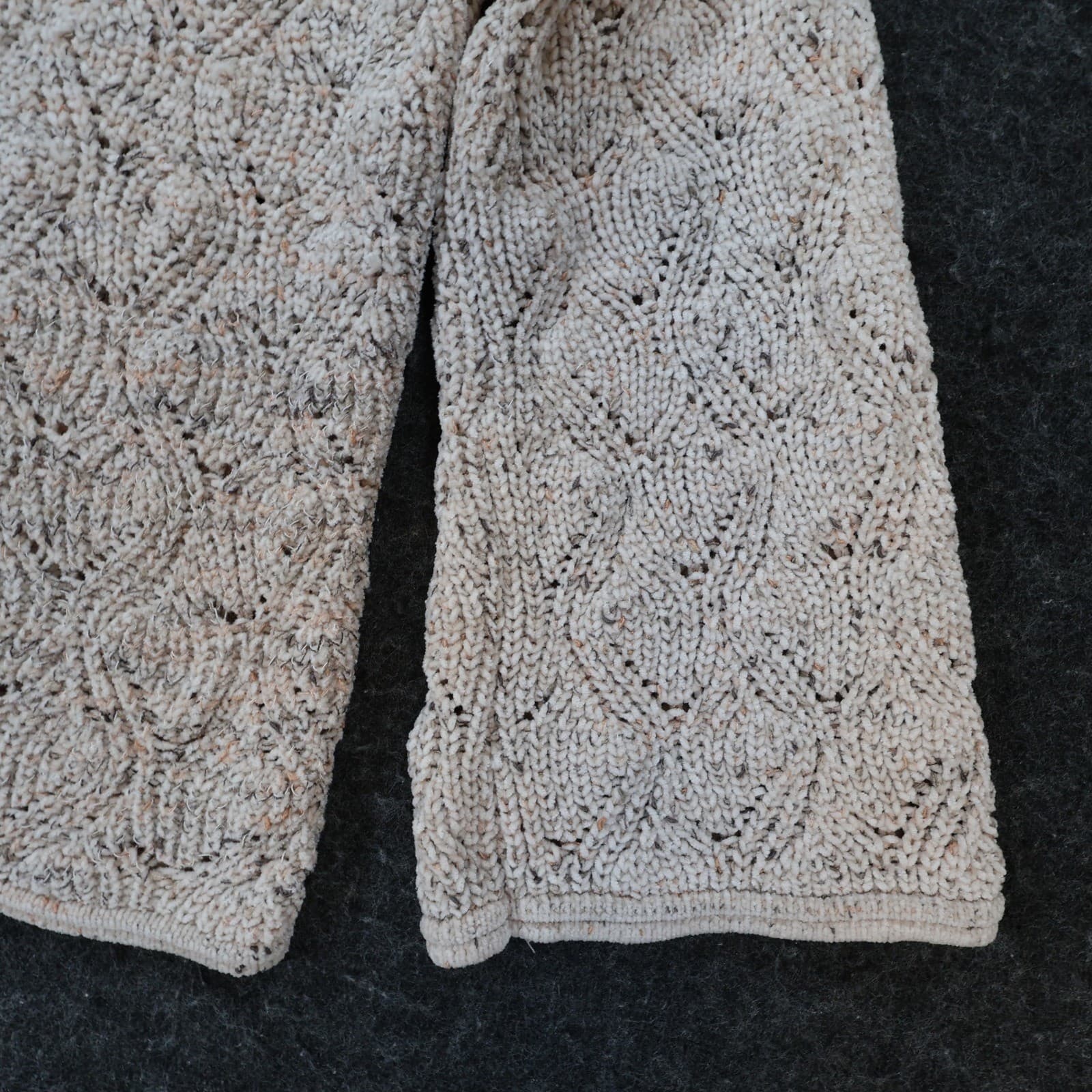LC Lauren Conrad Sweater Womens XXL Beige Polyester Relaxed Bell Sleeve Textured - Thumbnail 11