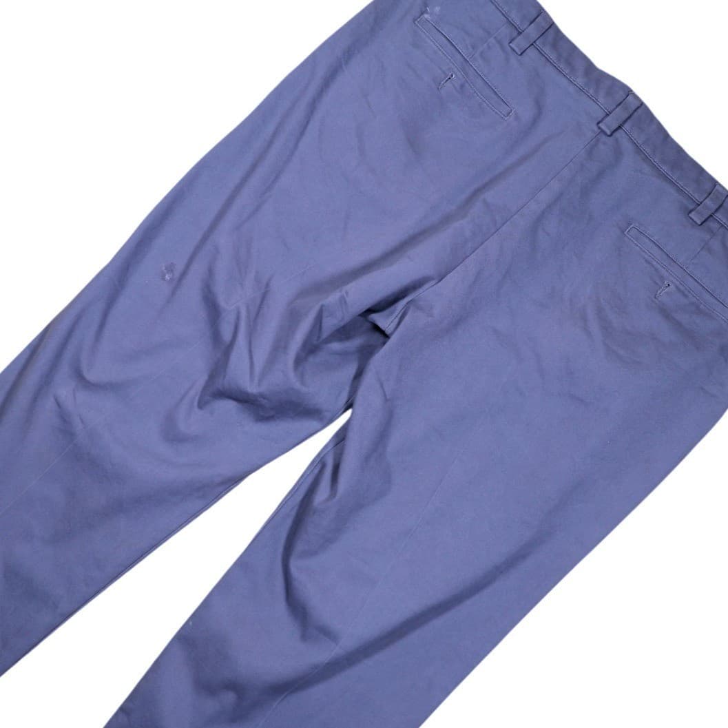 Dockers Classic Fit Mens Pleated Dress Pants 40x32 Gray - Thumbnail 4