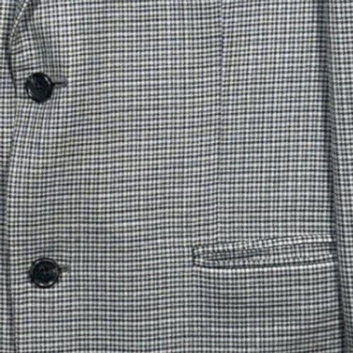 Joseph Abboud Blazer Mens 42R Grey Houndstooth Two Button Sport Coat - Thumbnail 7