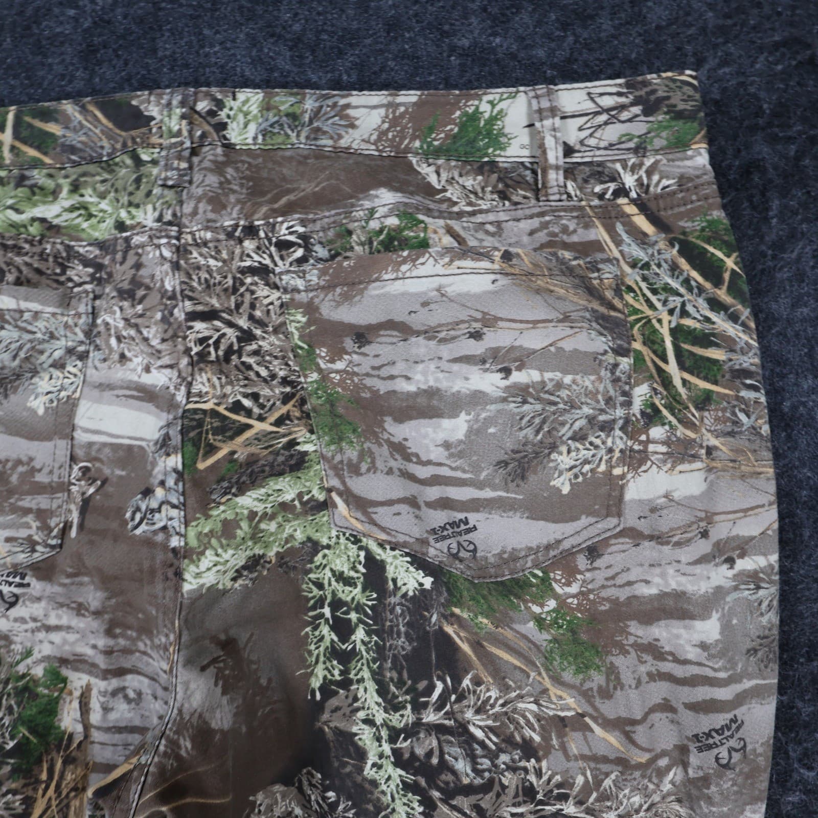 Realtree Camo Women's Stretch Pants 18 Brown Max-1 Hunting Outdoor - Thumbnail 11