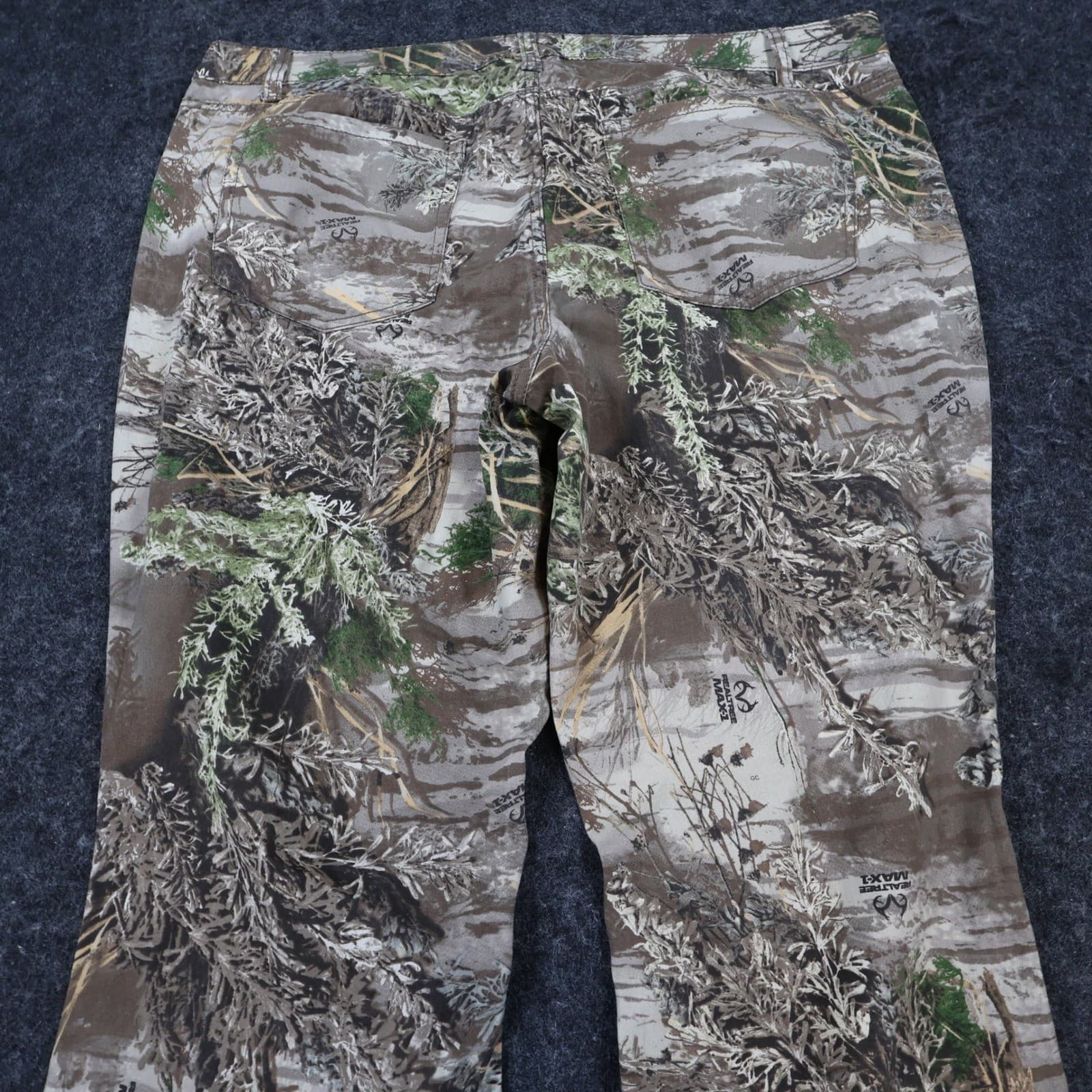 Realtree Camo Women's Stretch Pants 18 Brown Max-1 Hunting Outdoor - Thumbnail 9