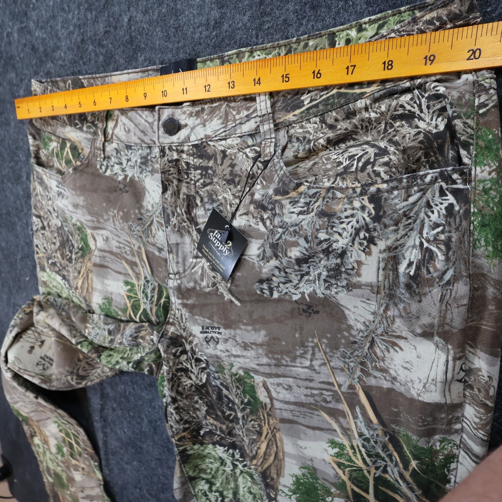 Realtree Camo Women's Stretch Pants 18 Brown Max-1 Hunting Outdoor - Thumbnail 6