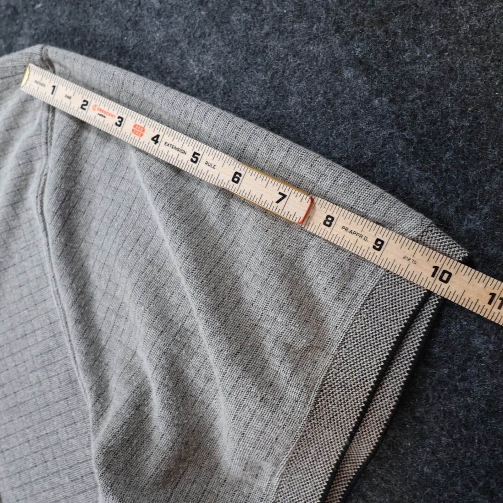 Marc Edwards Polo Shirt Mens XL Gray Excellent Swift-Dry Textured Pocket Short S - Thumbnail 4