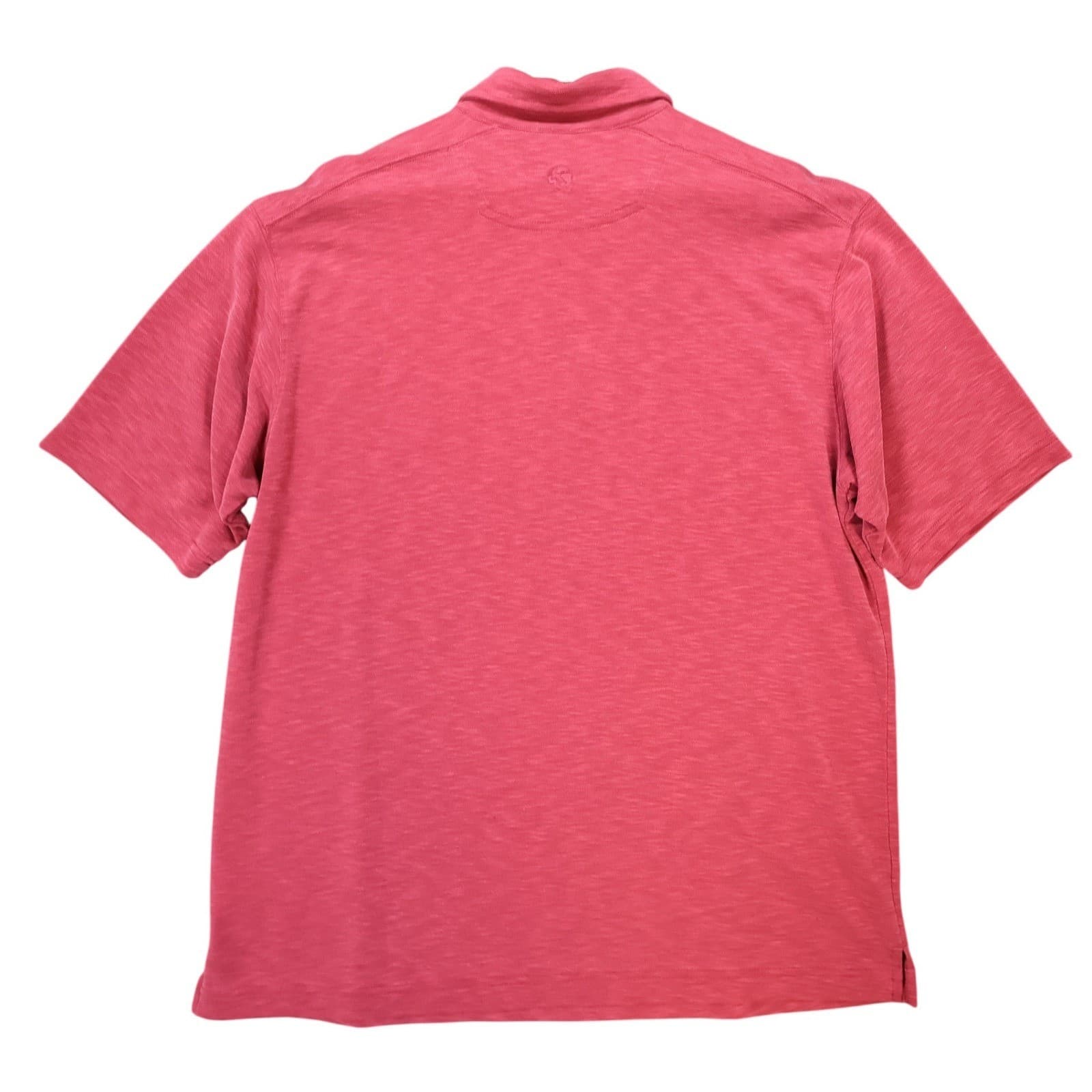 Gander Mountain Guide Series Polo Mens Large Red Excellent Slub Modal Blend - Thumbnail 2