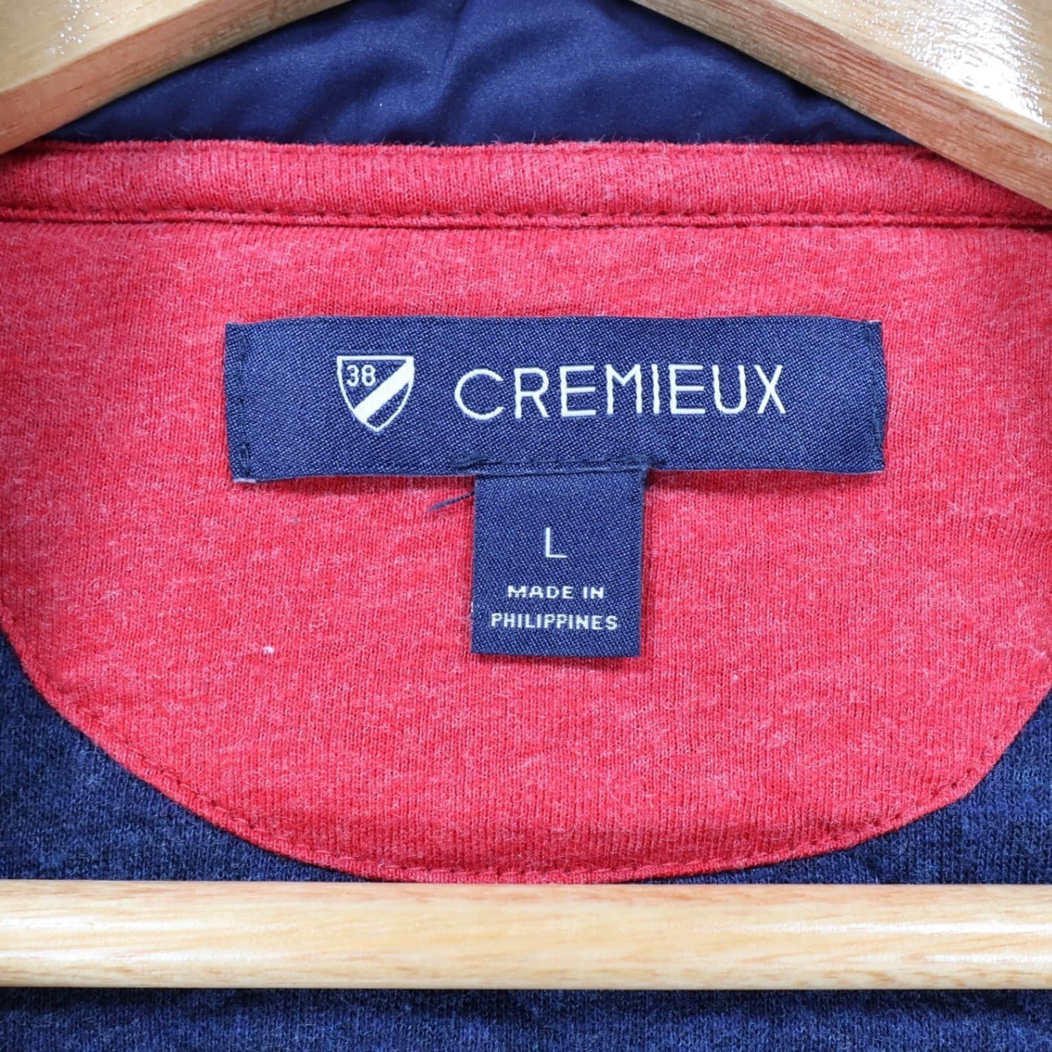 Cremieux Quilted Vest Mens Large Blue Excellent Full Zip Mock Neck Sleeveless - Thumbnail 8