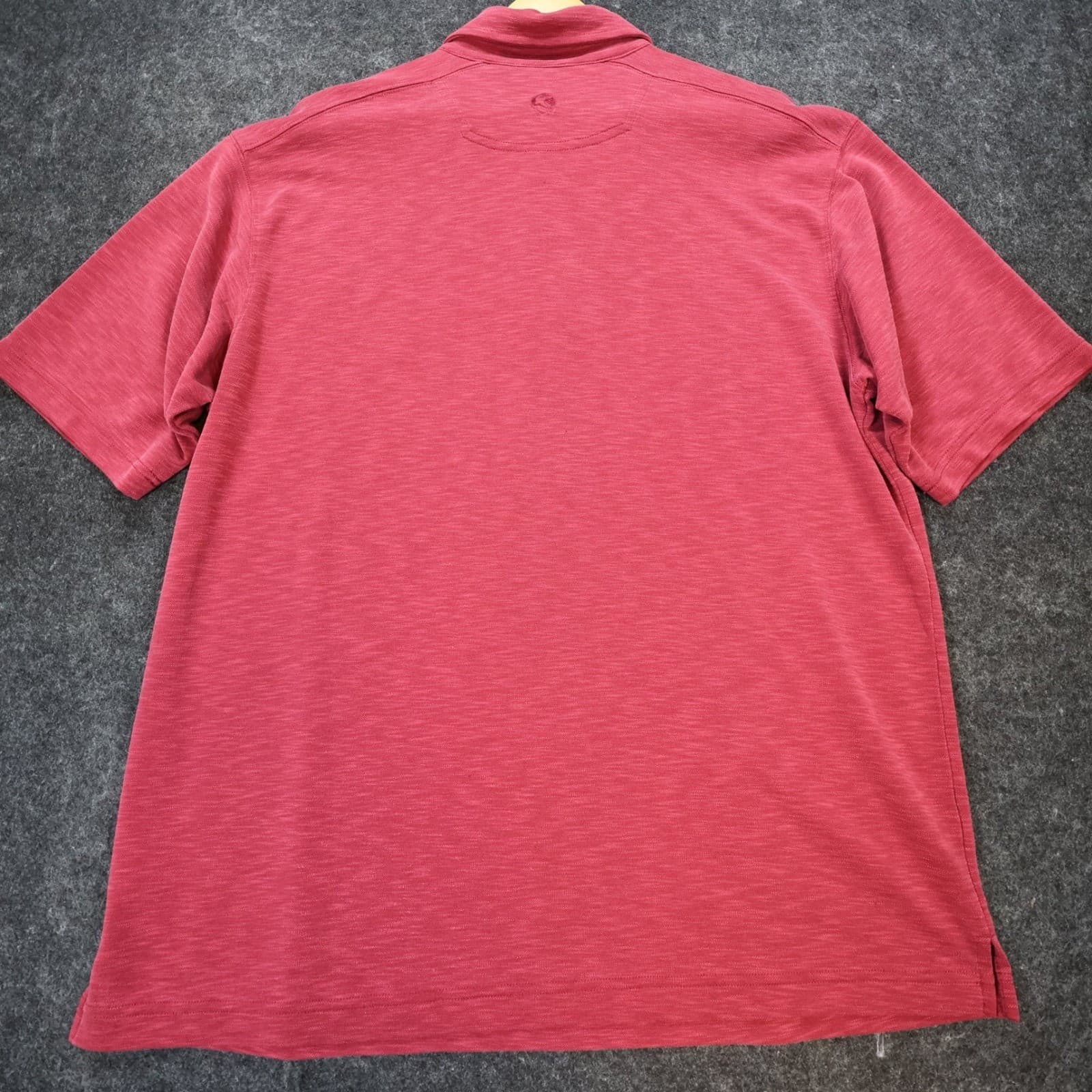 Gander Mountain Guide Series Polo Mens Large Red Excellent Slub Modal Blend - Thumbnail 10