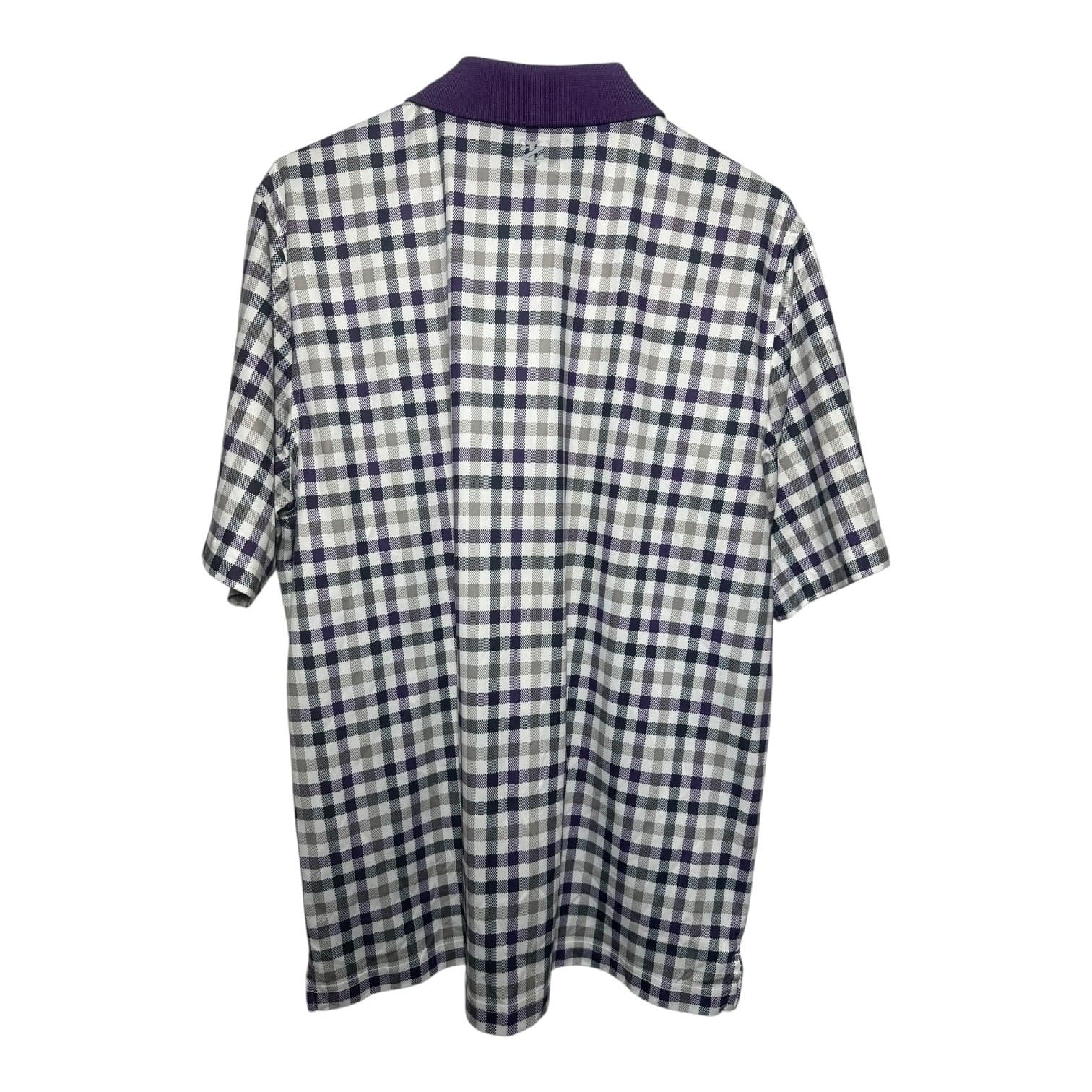 IZOD PerformX Golf Men's Purple, White, Grey Size M - Thumbnail 2