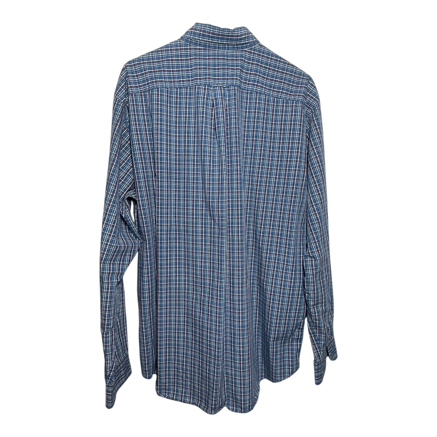 Nautica Vintage Men's Blue Size Large 100% Cotton - Thumbnail 2