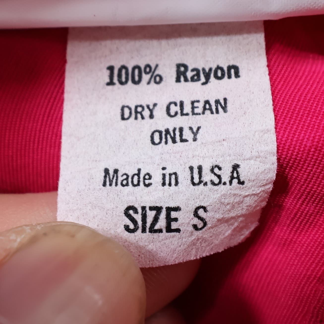 International Fashion Tapered Pants Womens S Pink Rayon High Rise Vintage 80s - Thumbnail 8