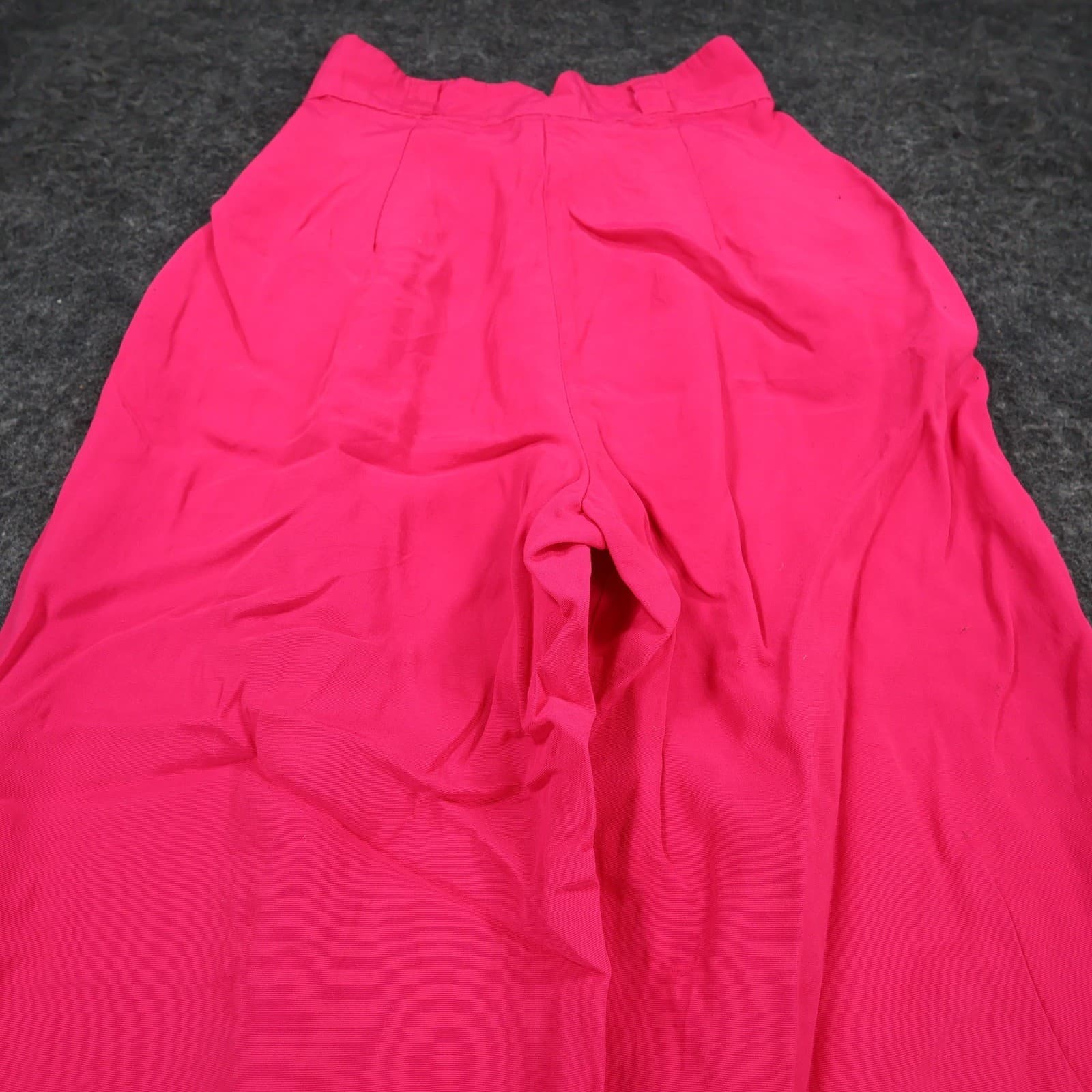 International Fashion Tapered Pants Womens S Pink Rayon High Rise Vintage 80s - Thumbnail 10