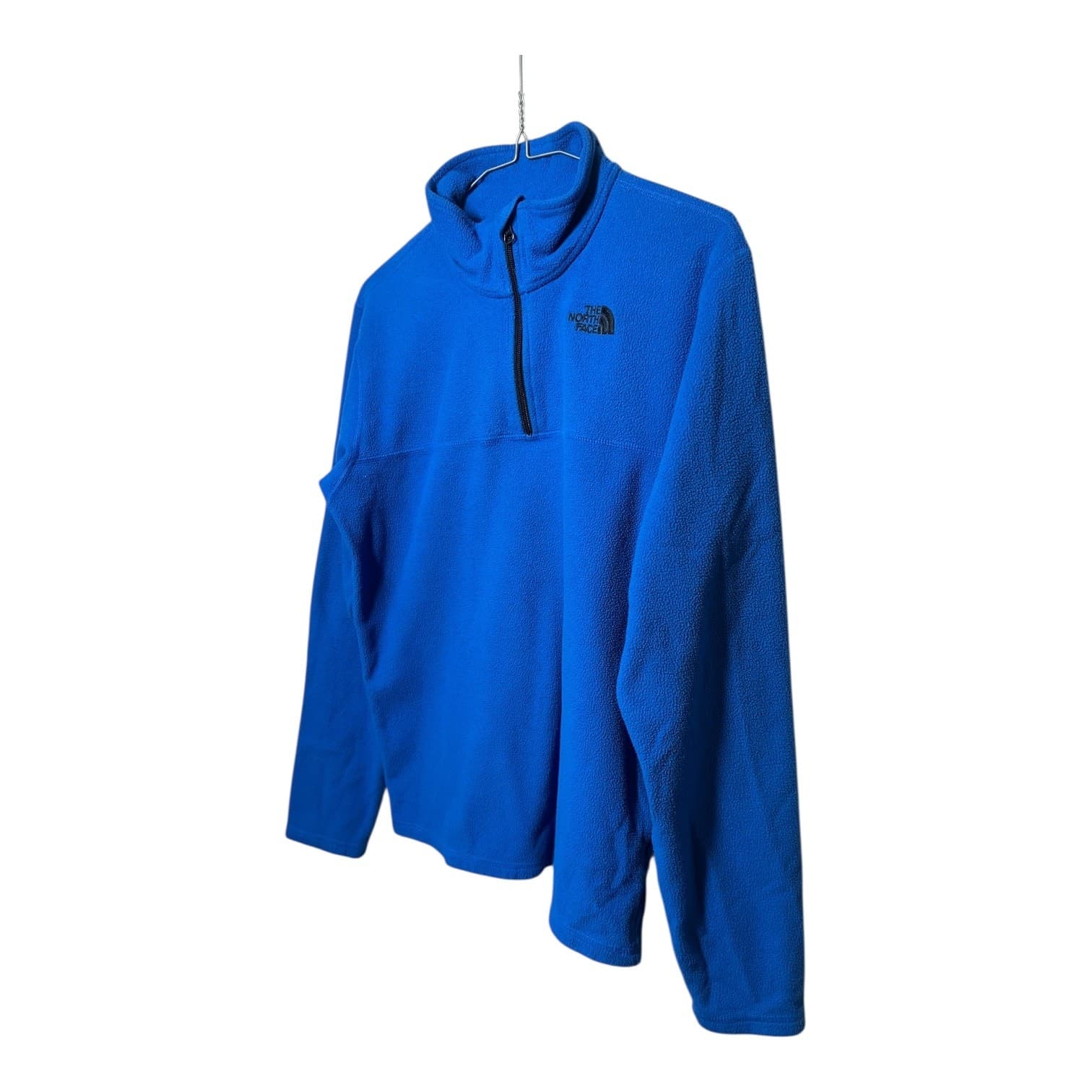 The North Face Women's Women's Blue Fleece Quarter-Zip Boys' XL Blue Polyester - Thumbnail 3