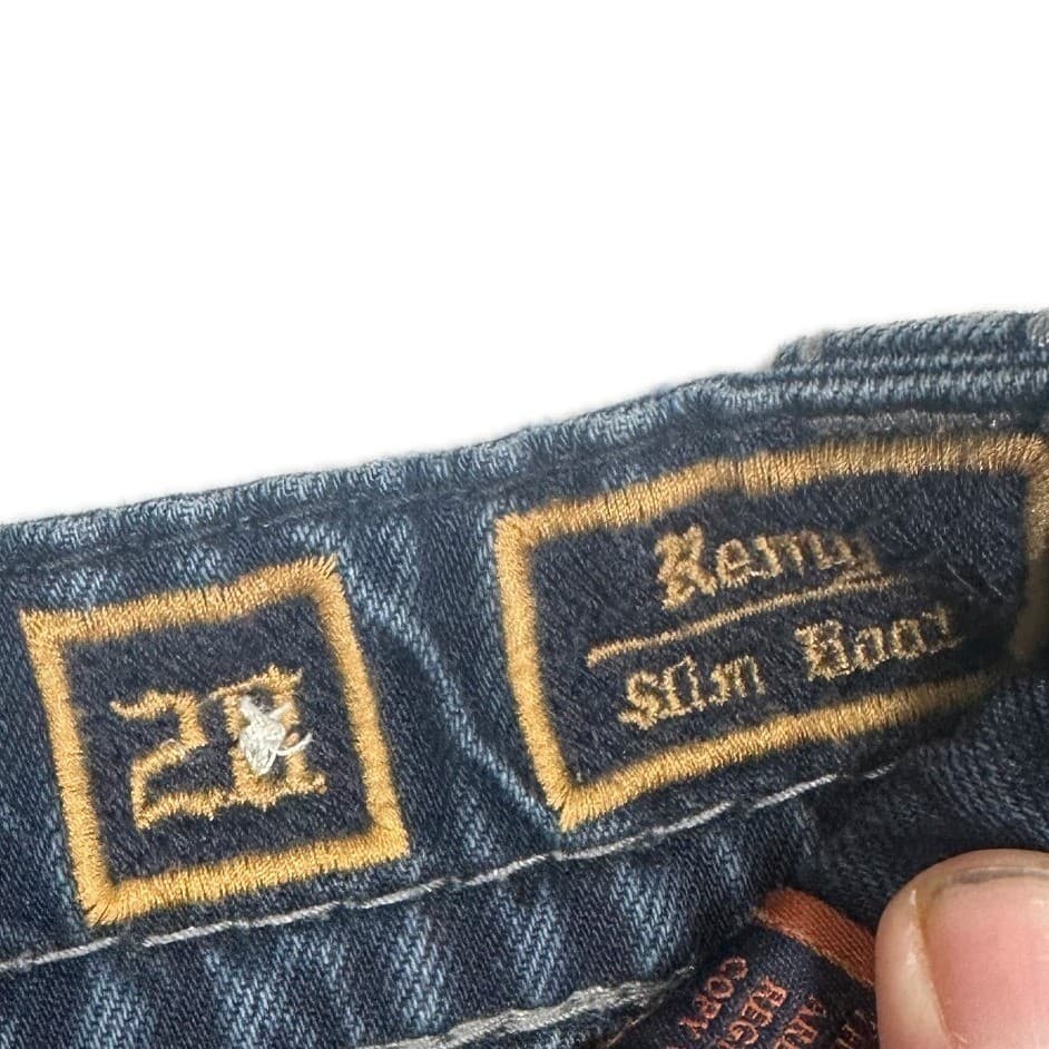 Rock Revival Womens Jeans Bootcut Embellished Rhinestone Denim Size 28 - Thumbnail 6