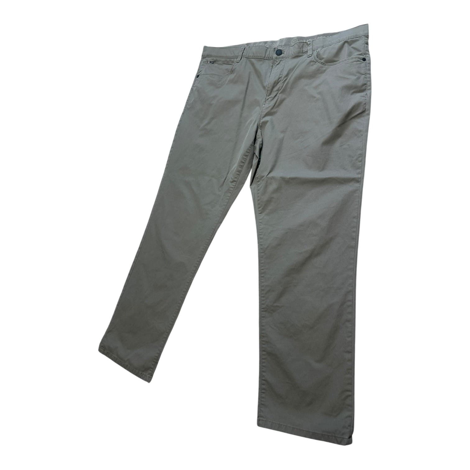 Weatherproof Men's Men's Chino Pants 38x30 Taupe Stretch Taupe Size 38 X 30 - Thumbnail 3