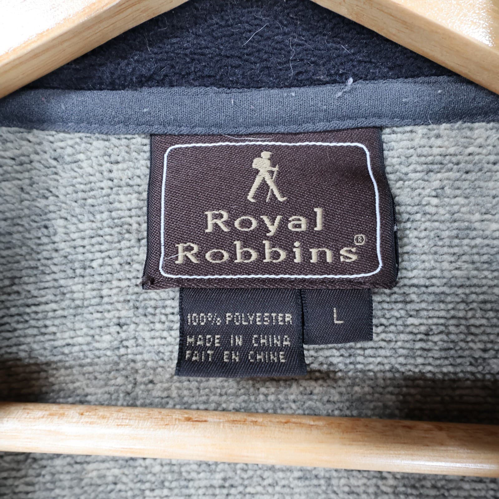 Royal Robbins Quarter Zip Pullover Mens Large Gray Excellent Outdoor Sweater - Thumbnail 7