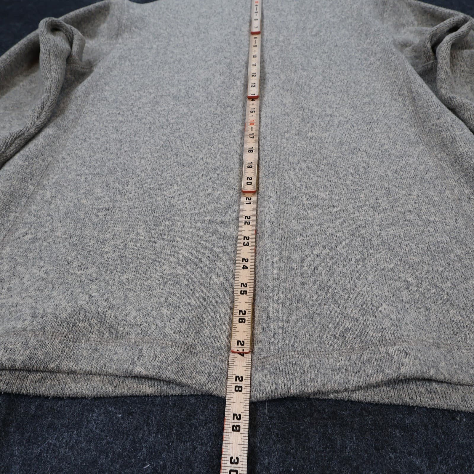 Royal Robbins Quarter Zip Pullover Mens Large Gray Excellent Outdoor Sweater - Thumbnail 5