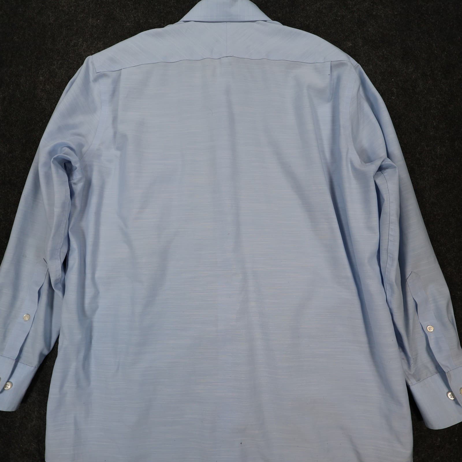 Joseph Abboud Dress Shirt Mens 16.5 32/33 Light Blue Excellent Long Sleeve - Thumbnail 9