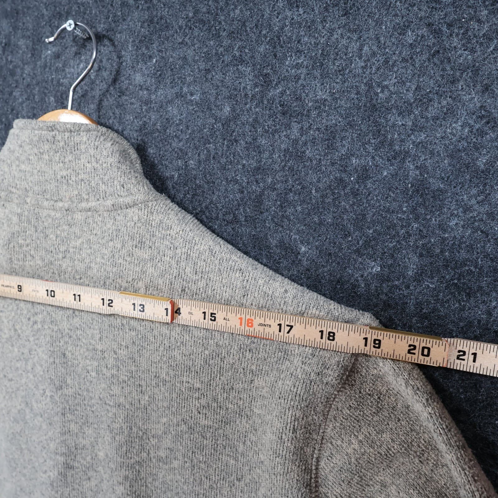 Royal Robbins Quarter Zip Pullover Mens Large Gray Excellent Outdoor Sweater - Thumbnail 6