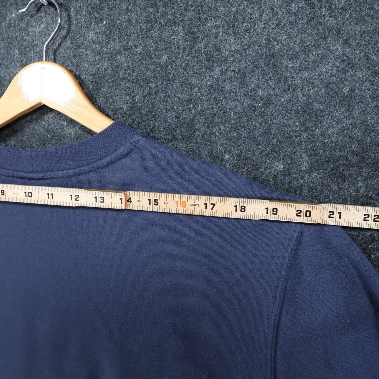 Scandia Woods Sweatshirt Mens L Blue Red Excellent Colorblock Crewneck - Thumbnail 6