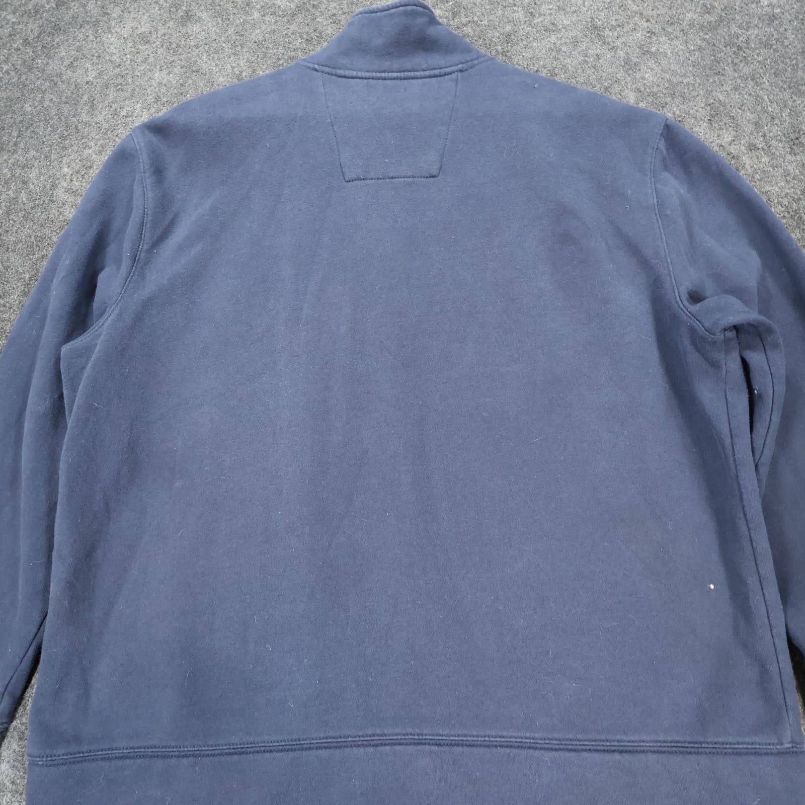Nautica Quarter Zip Pullover Mens XL Blue Excellent Mock Neck - Thumbnail 10