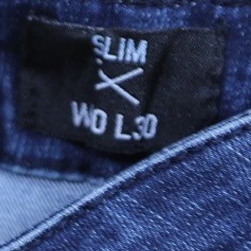 Ring of Fire Slim Fit Dark WaWsh Denim Jeans Men's Size 30 Waist 30 Length - Thumbnail 7