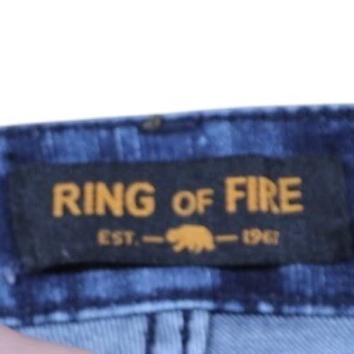 Ring of Fire Slim Fit Dark WaWsh Denim Jeans Men's Size 30 Waist 30 Length - Thumbnail 6