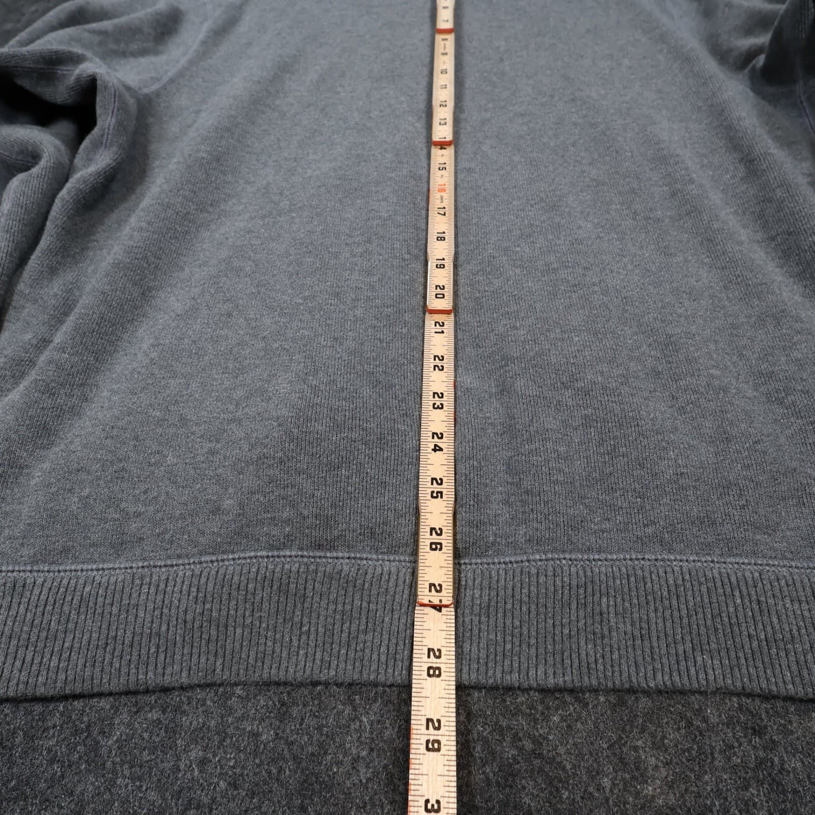 Tommy Bahama Quarter Zip Mens XL Gray Excellent Reversible Cotton - Thumbnail 6