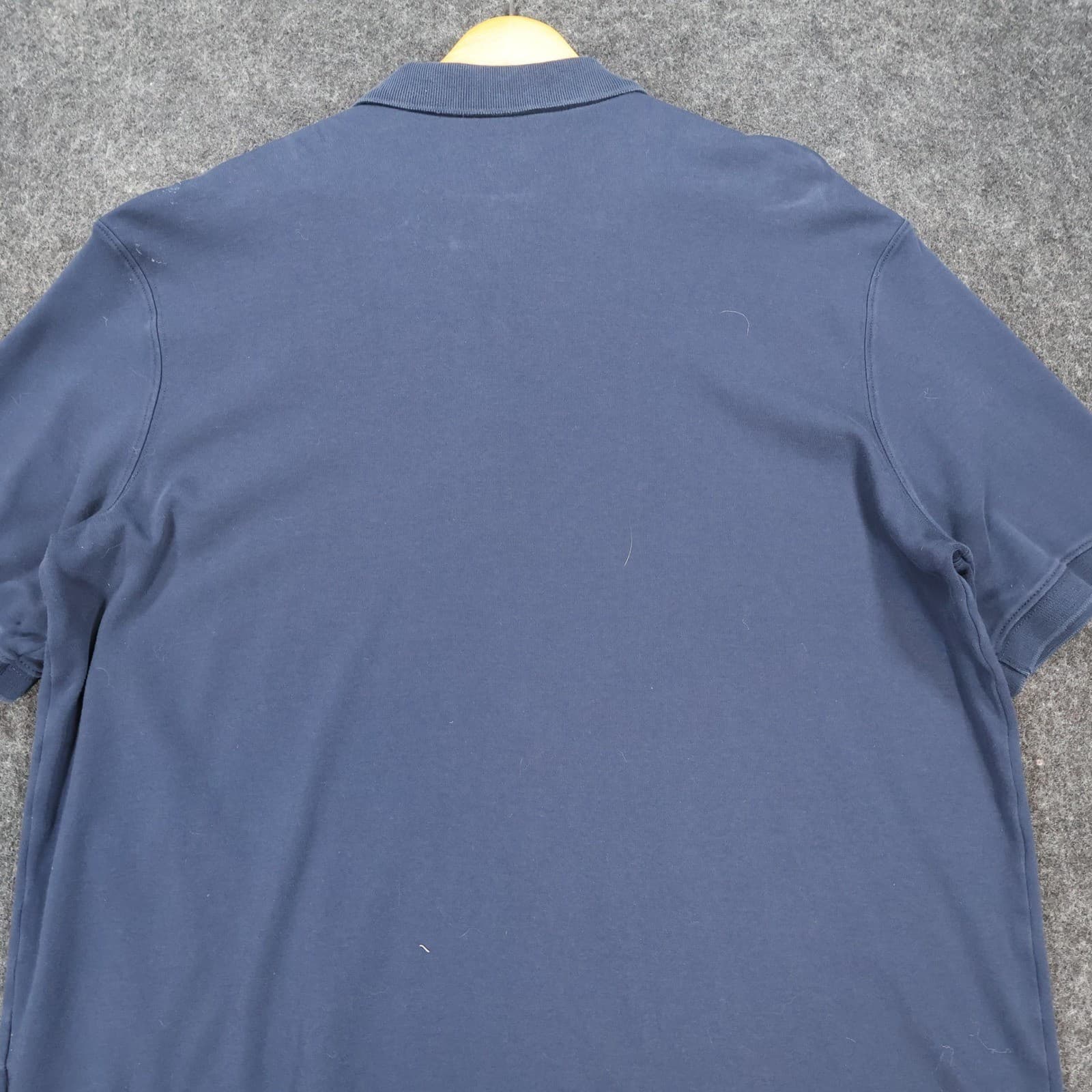 Lands End Polo Mens XL Blue Excellent Pima Cotton Short Sleeve - Thumbnail 10