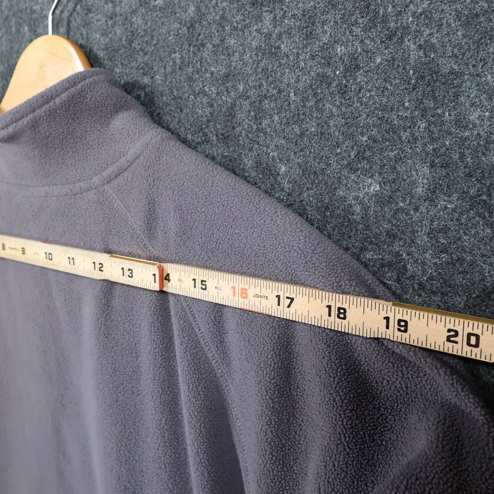 C9 by Champion Quarter Zip Pullover Mens XL Gray Excellent Mock Neck Fleece - Thumbnail 6