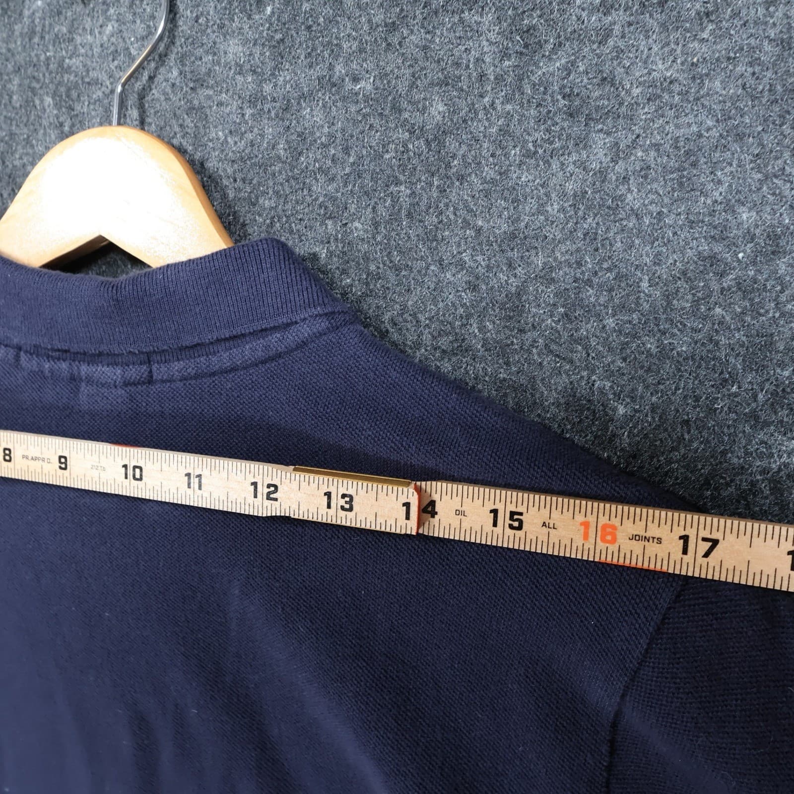 Lauren Ralph Lauren Polo Mens L Blue Excellent Short Sleeve Pique Cotton - Thumbnail 6