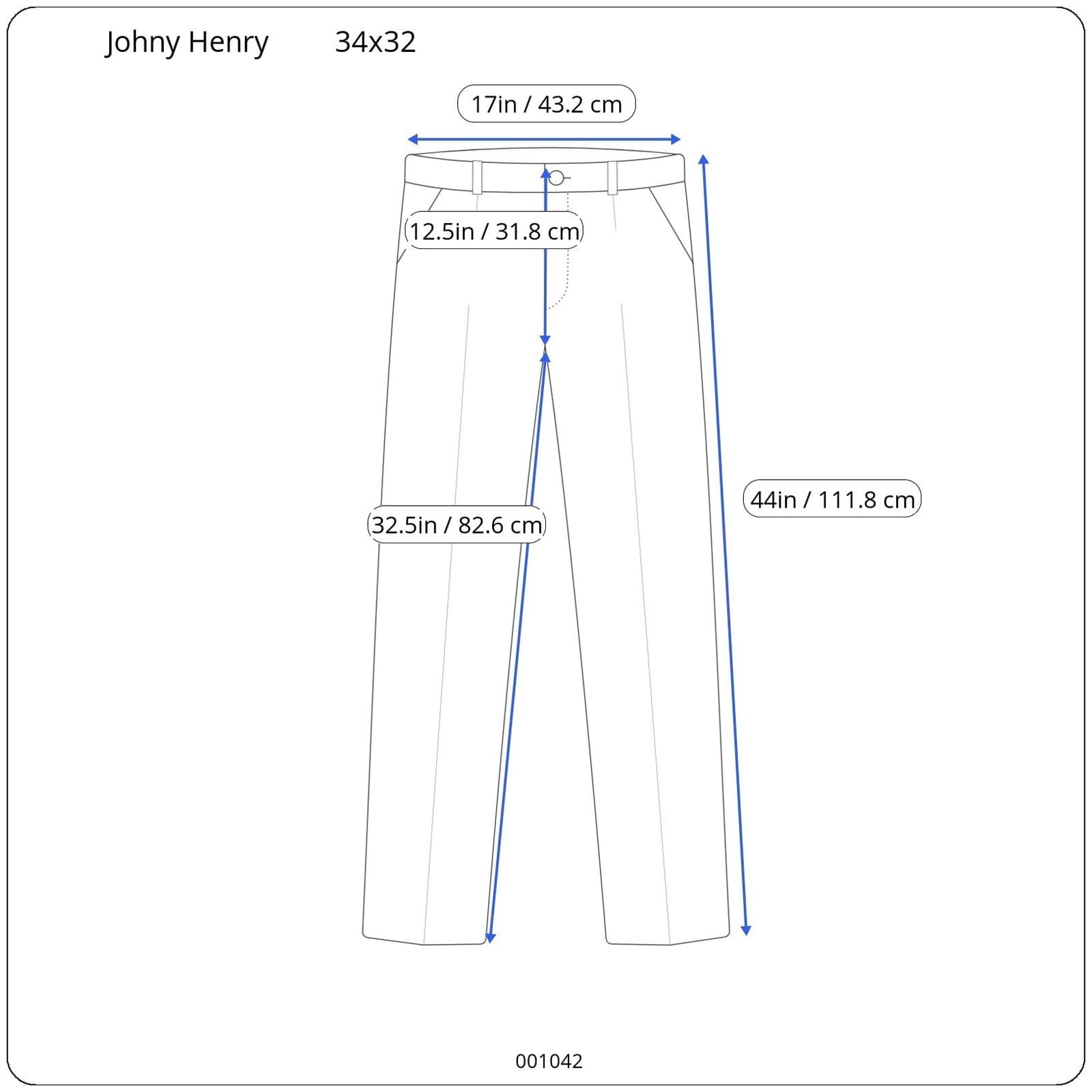 John Henry Mens Gray Pleated Front Micro Denier Polyester Dress Pants 34x32 - Thumbnail 8